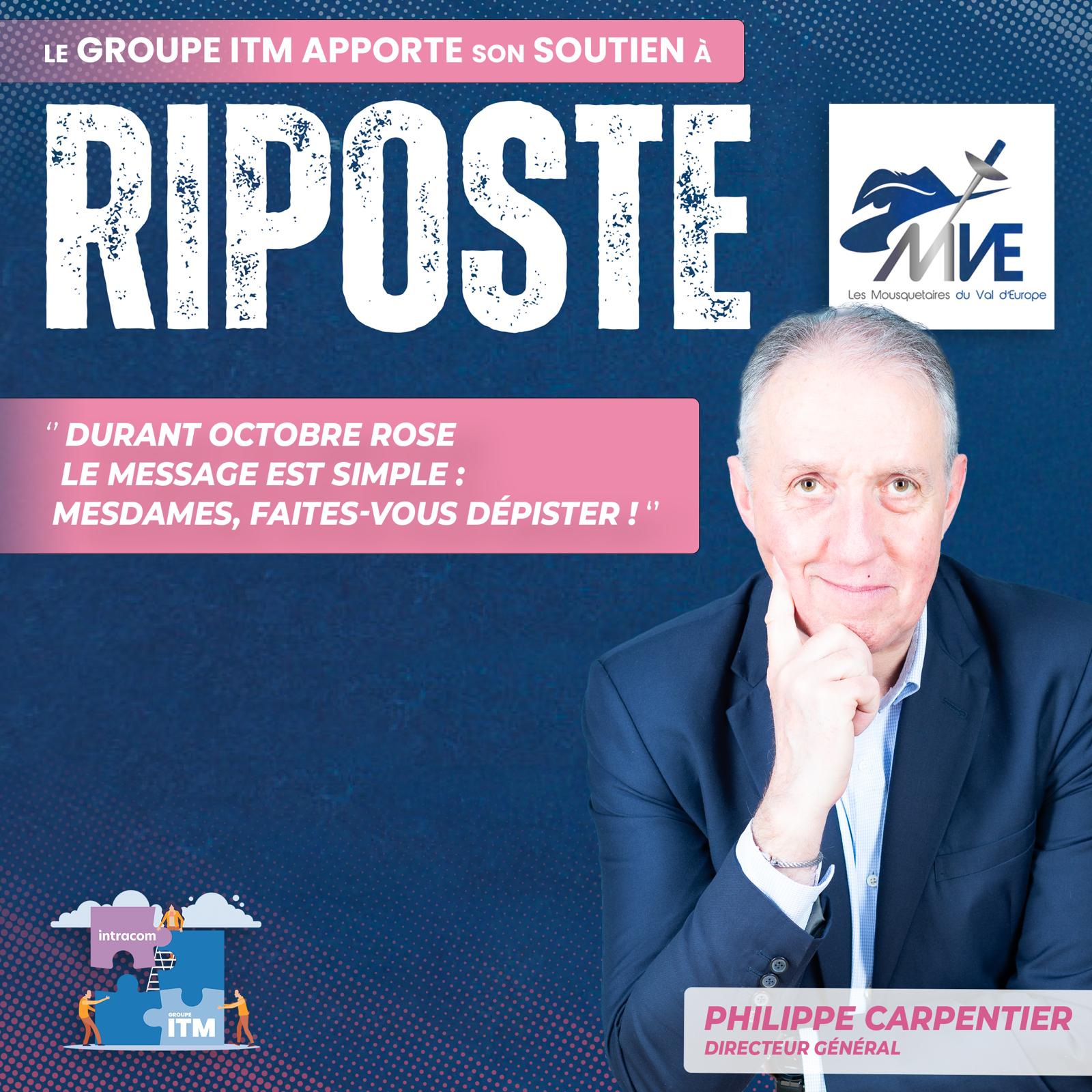 Soutien RIPOSTE groupe ITM