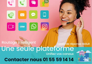 centre de contact téléphonique