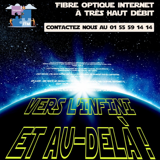 fibre optique internet très haut débit