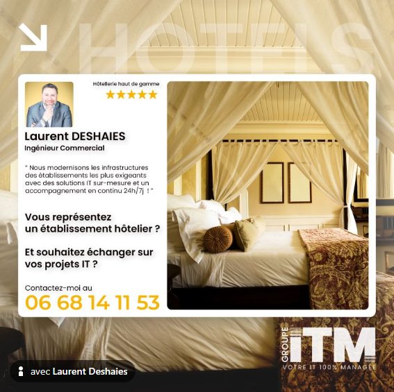 La téléphonie hôtelière du GROUPE ITM